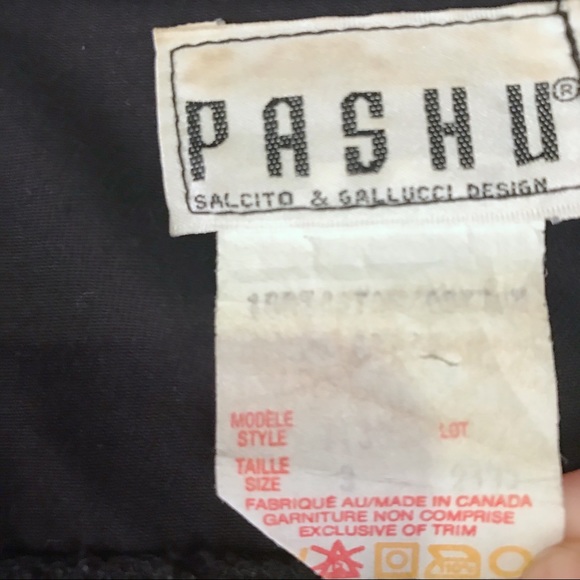 Vintage 80's Black Denim Long Sleeve Dress Size S - Picture 6 of 6